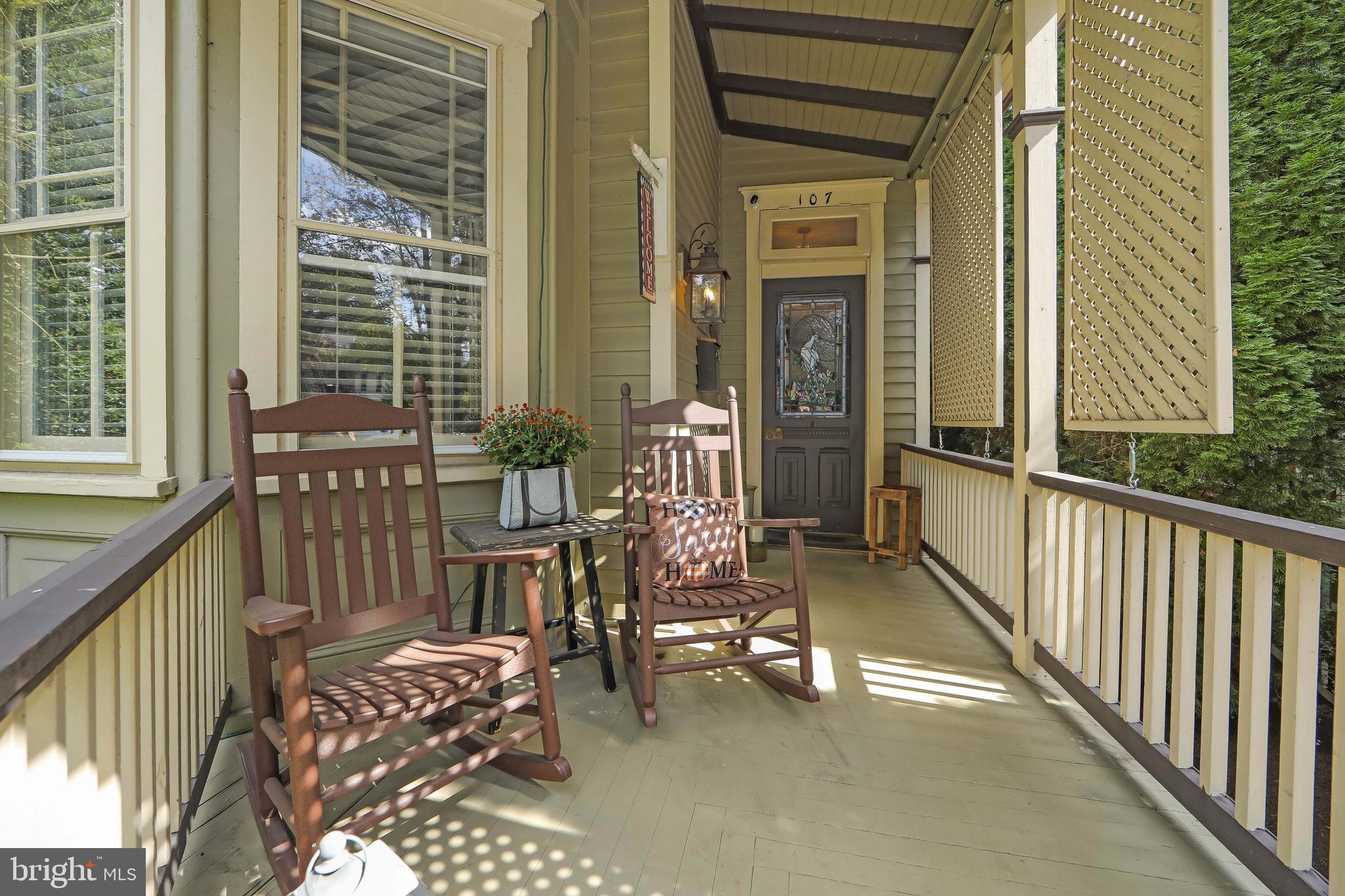 107 Centre Street Haddonfield, NJ 08033 - Photo 4 of 45 a view of porch with outdoor seating