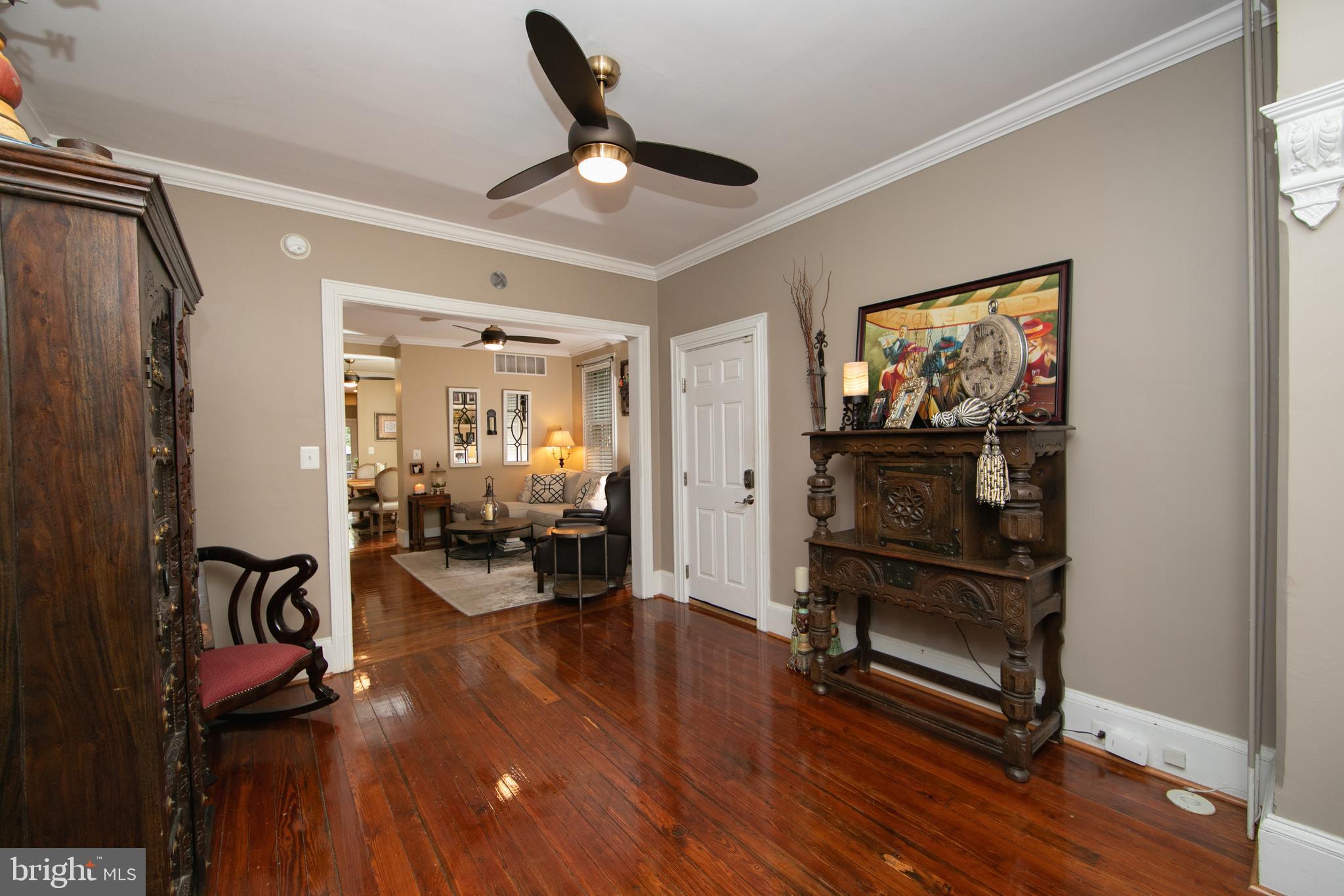 107 Centre Street Haddonfield, NJ 08033 - Photo 10 of 45 a living room with furniture and a flat screen tv