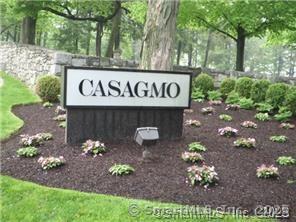 2 Cook Close, Unit 2 Ridgefield, CT 06877 - Photo 1 of 24 a view of a street sign under a large tree