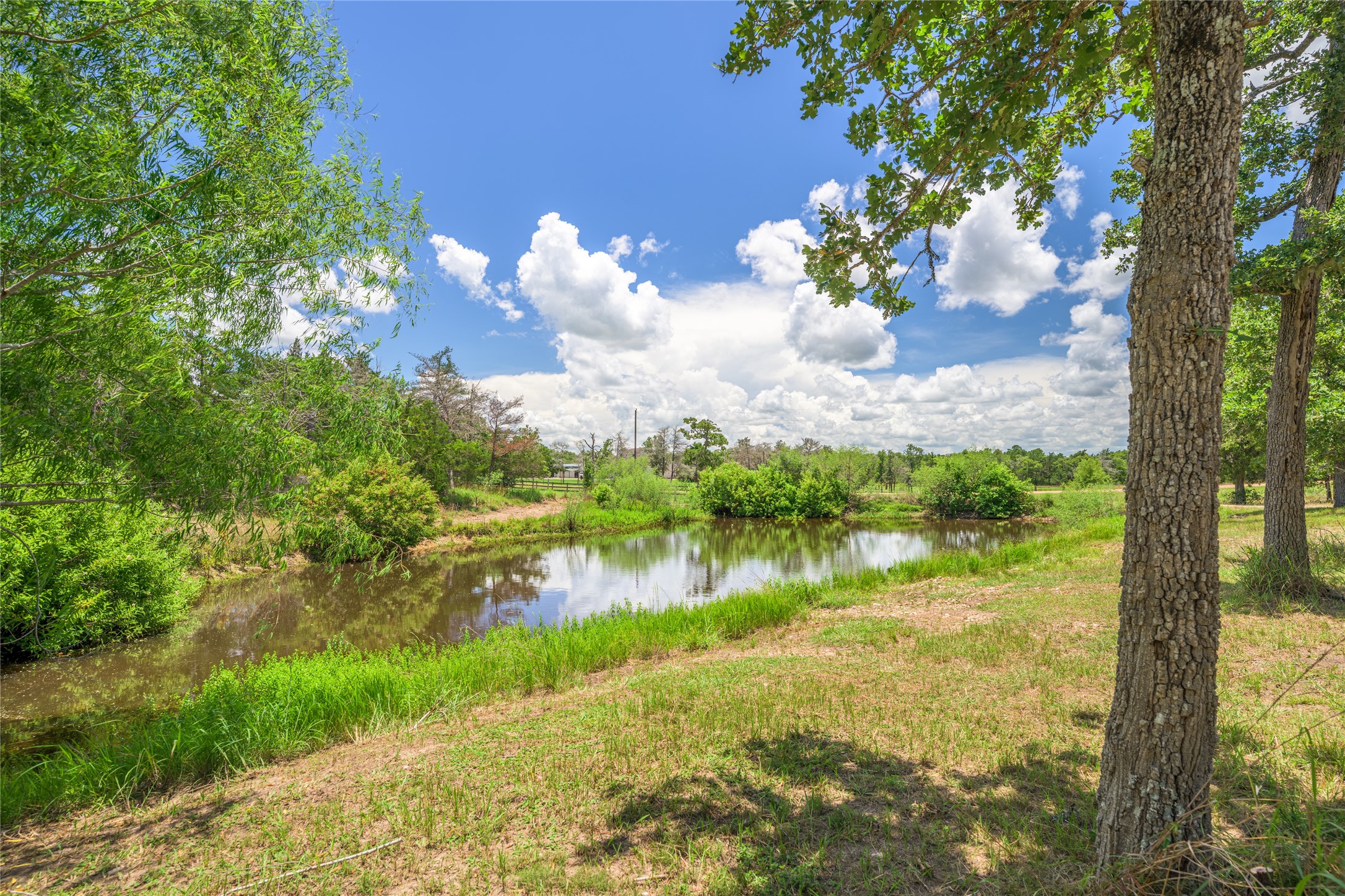 4310 Leslie Road Fayetteville, TX 78940 - Photo 22 of 22 a view of a lake with a yard