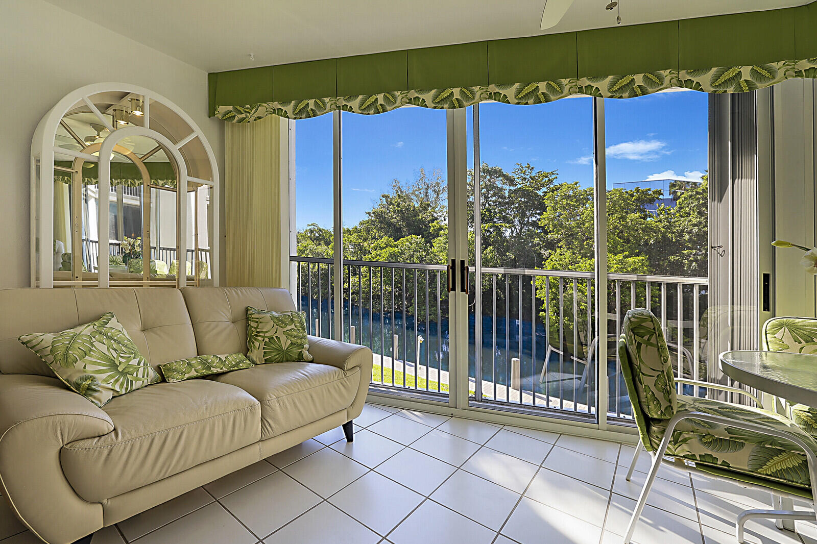 700 Harbour Drive, Unit 2310 Boca Raton, FL 33431 - Photo 11 of 40 a living room with furniture and a large window
