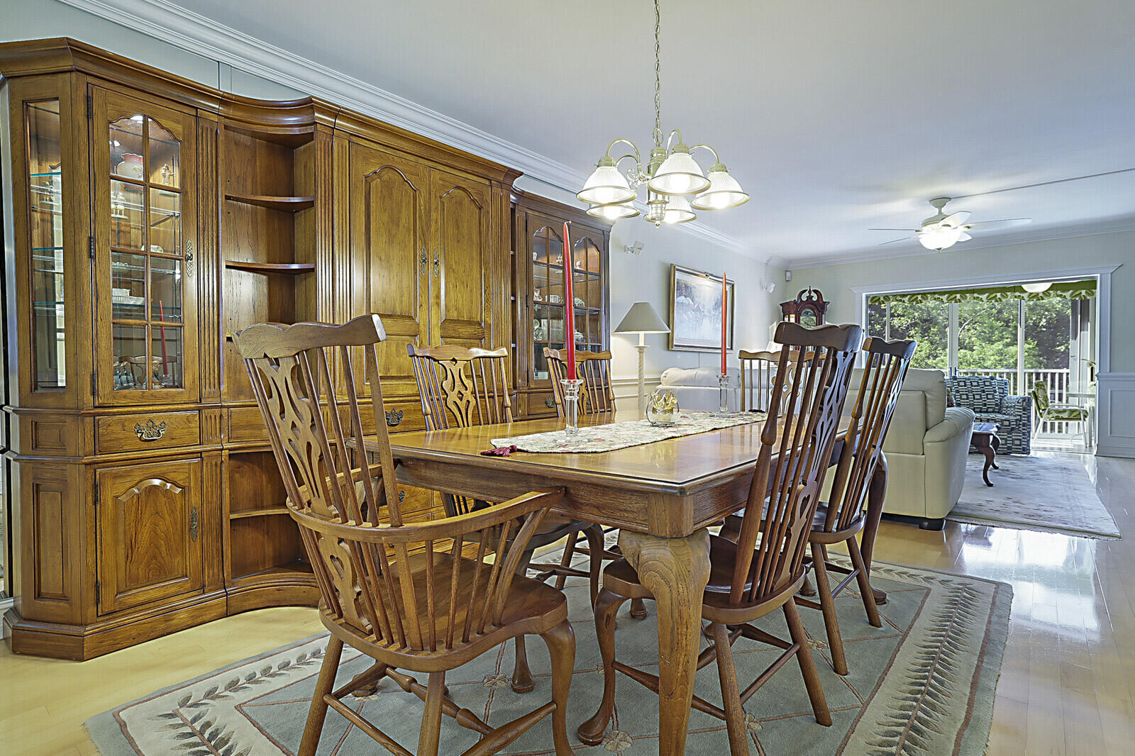 700 Harbour Drive, Unit 2310 Boca Raton, FL 33431 - Photo 16 of 40 a view of a dining room with furniture window and wooden floor