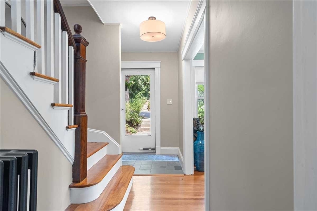 61 Havelock Road Worcester, MA 01602 - Photo 20 of 37 a view of entryway with wooden floor and window