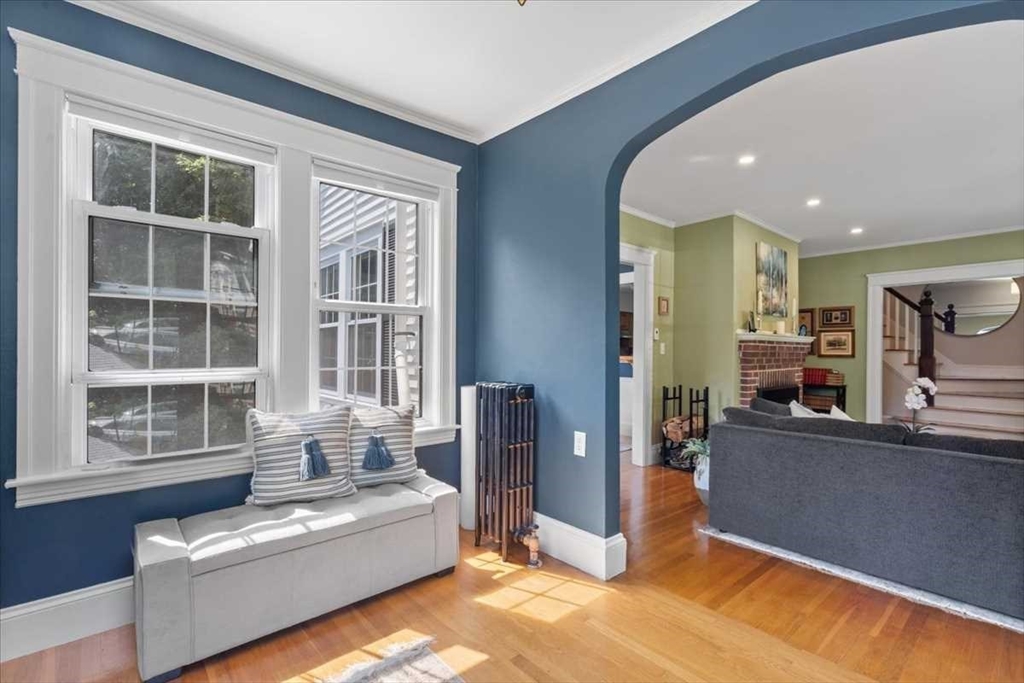 61 Havelock Road Worcester, MA 01602 - Photo 7 of 37 a living room with furniture and large windows