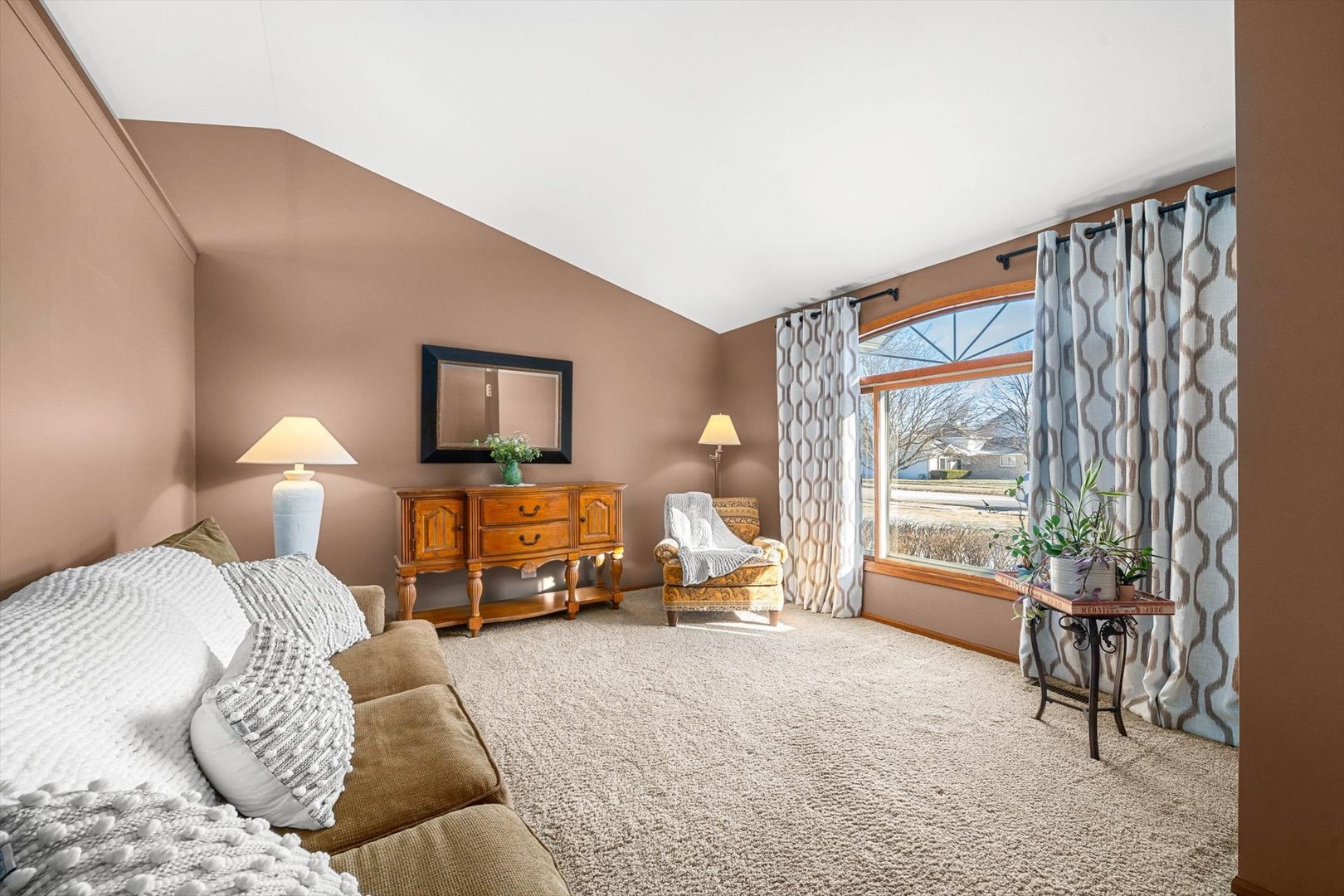 431 Badger Lane Oswego, IL 60543 - Photo 3 of 19 a bed room with a bed and a chair