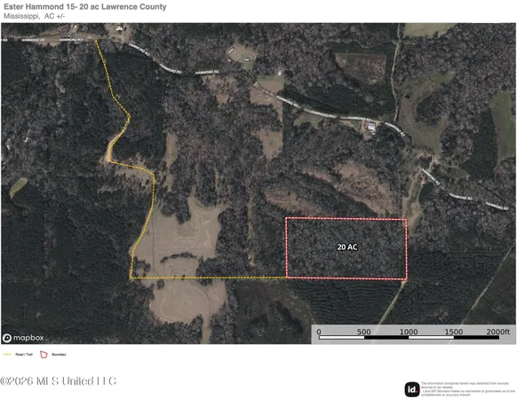 $60,000 | Hammond Road, Monticello, MS 39654