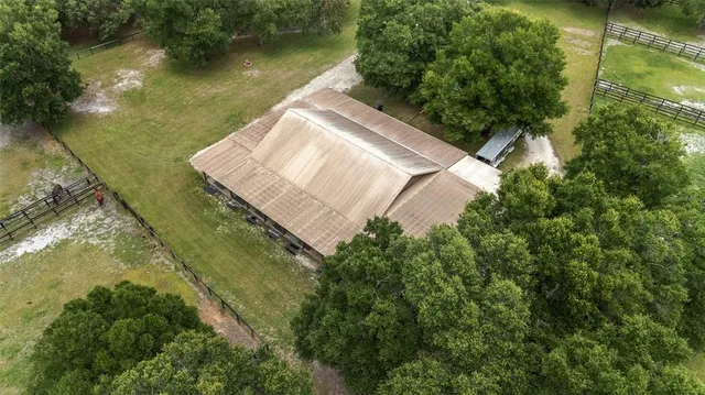 a view of a lake in the background