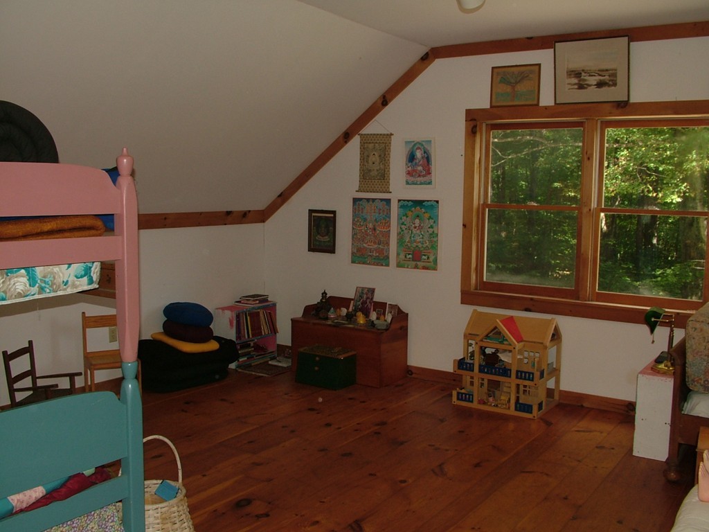 65 Potter Road Rowe, MA 01367 - Photo 24 of 30 a view of a workspace with furniture and a window