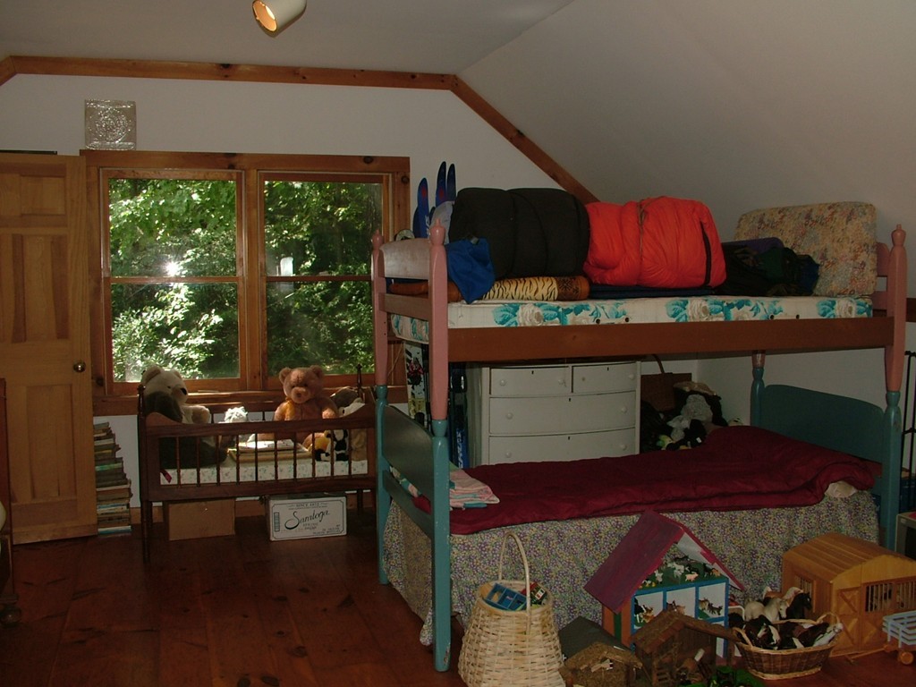 65 Potter Road Rowe, MA 01367 - Photo 26 of 30 a living room with furniture and a floor to ceiling window