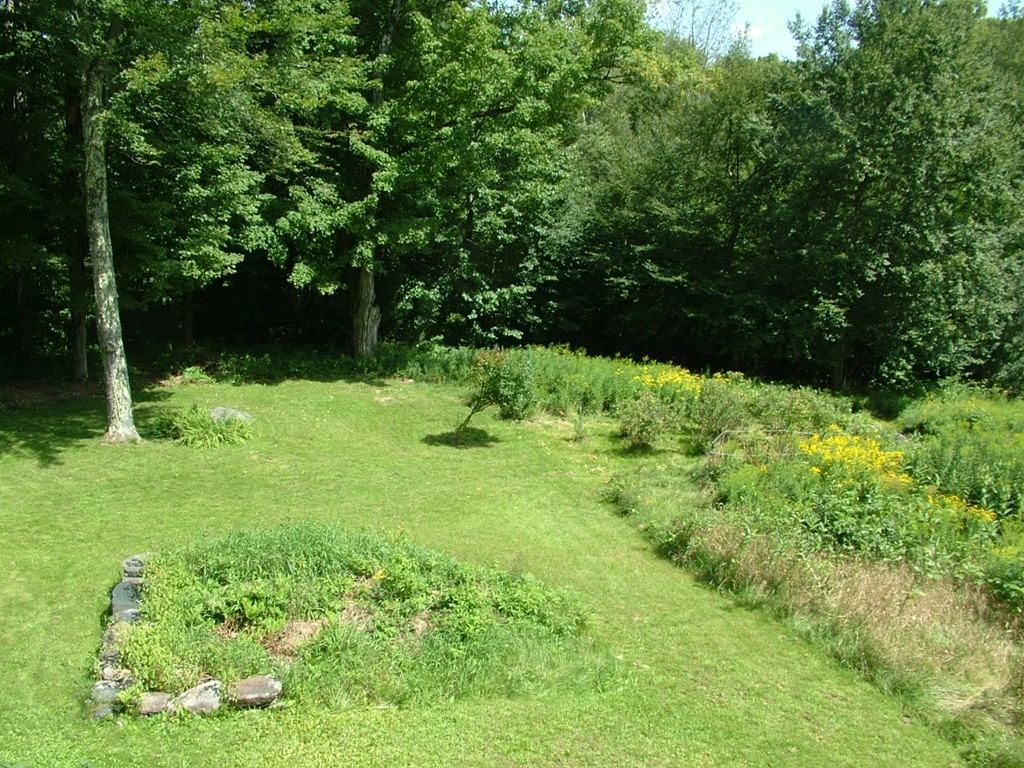 65 Potter Road Rowe, MA 01367 - Photo 29 of 30 a backyard of a house with lots of green space
