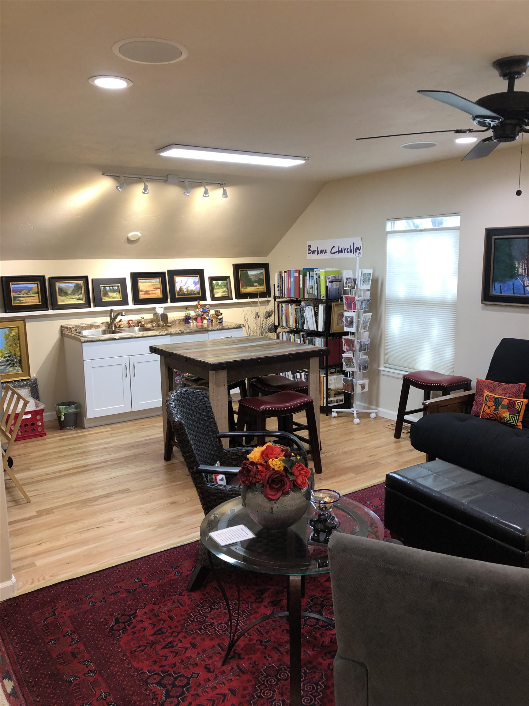 616 Saffron Way Grand Junction, CO 81505 - Photo 21 of 27 a living room with furniture and a flat screen tv