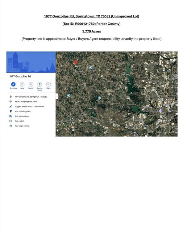 1077 Gonzollas Road Springtown, TX 76082 - Photo 15 of 16 a picture of a floor plan