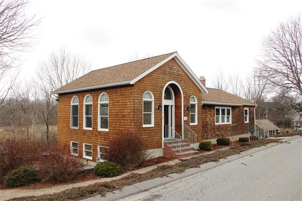 23 Marble Road Gloucester, MA 01930 - Photo 15 of 16 a front view of a house with a yard