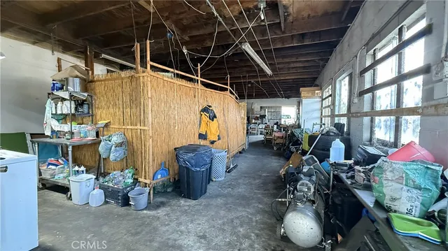 a view of a storage room with lots of stuff