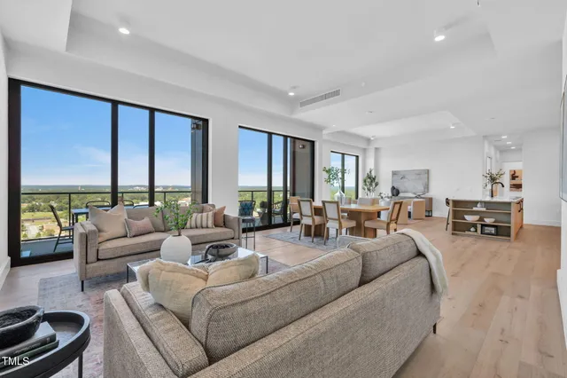a view of a workspace with furniture