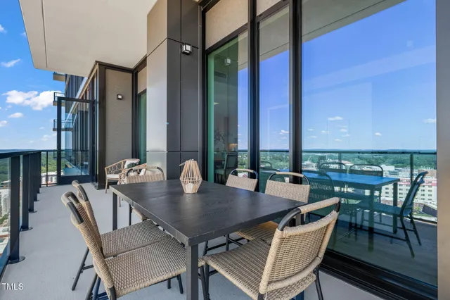 a view of a large building