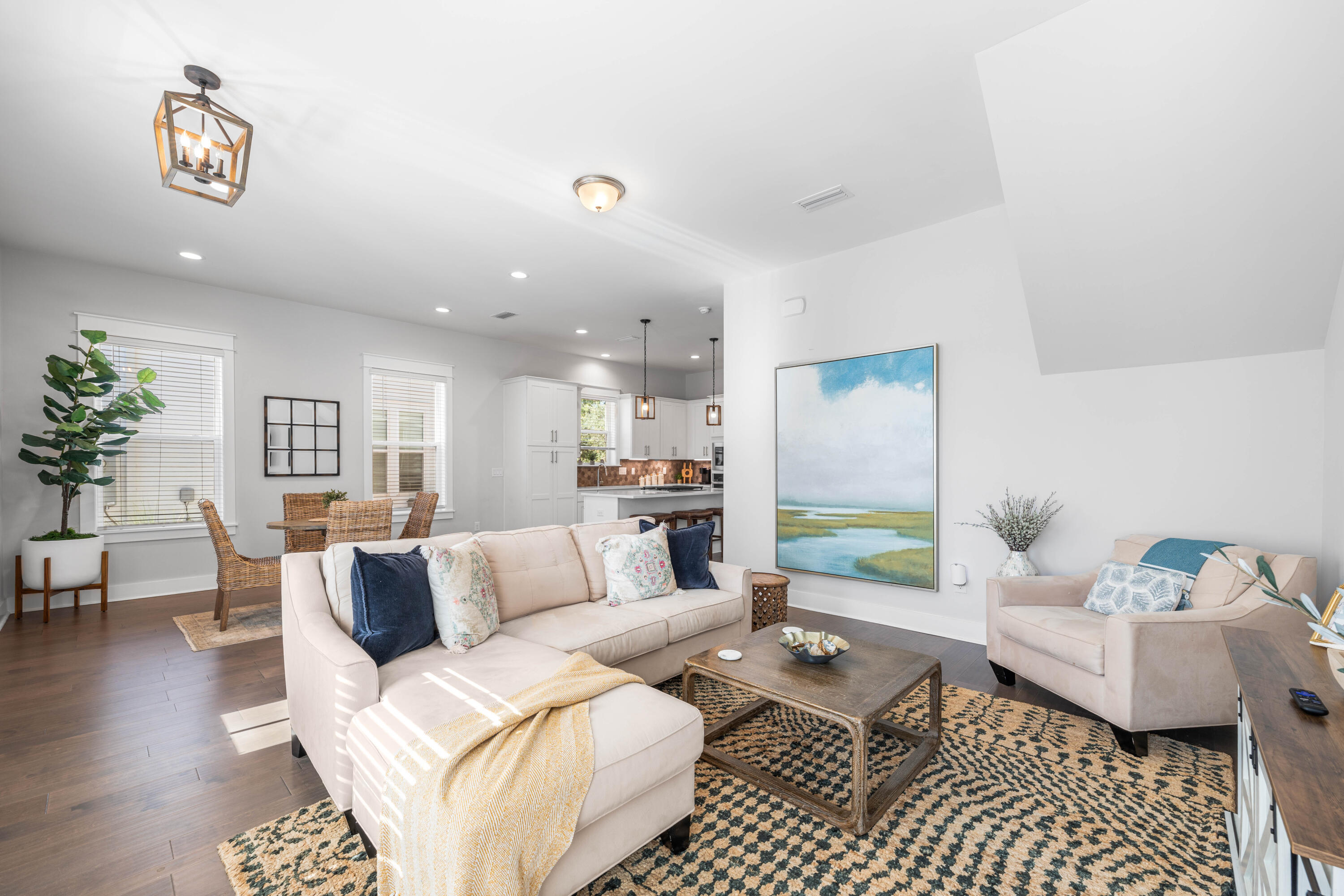 222 Valdare Ln Inlet Beach Inlet Beach, FL 32461 - Photo 2 of 39 a living room with furniture and a rug