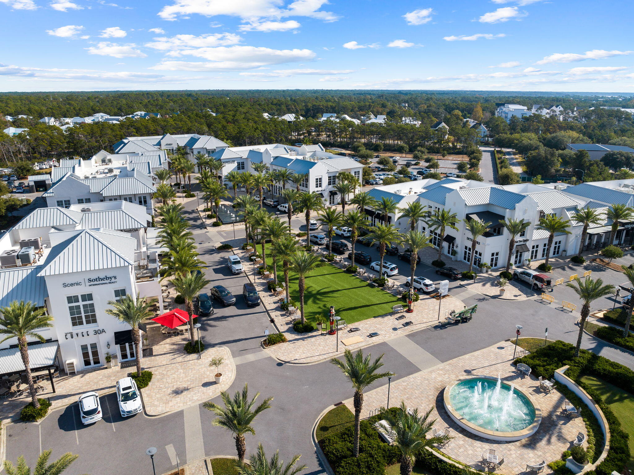 222 Valdare Ln Inlet Beach Inlet Beach, FL 32461 - Photo 37 of 39 an aerial view of a houses with outdoor space