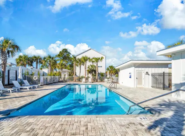 a view of a house with entertaining space