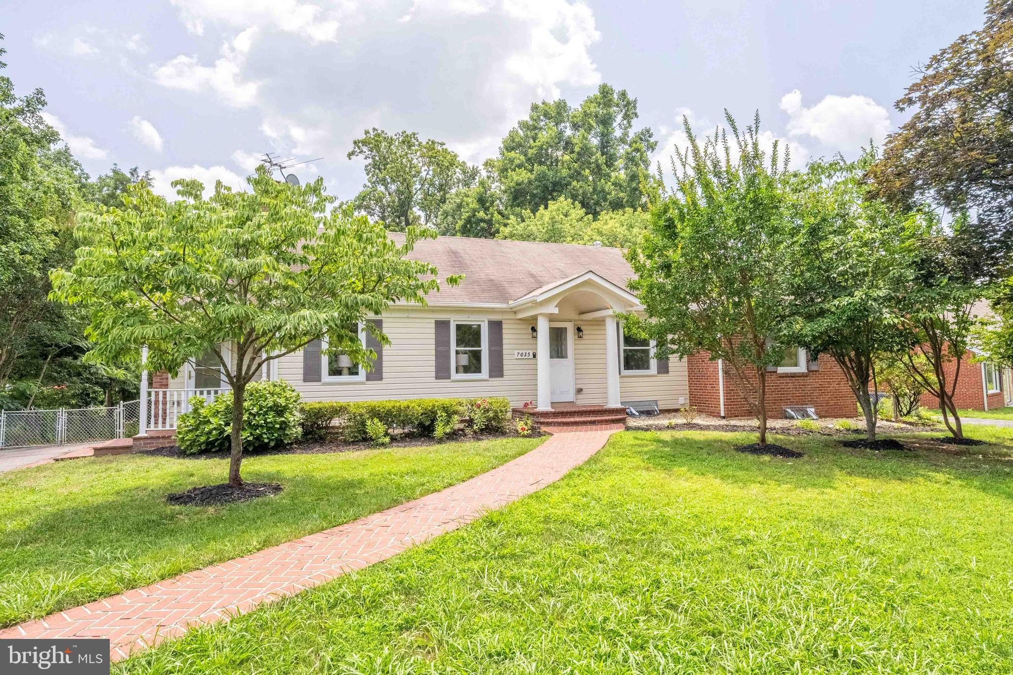7035 Calamo Street Springfield, VA 22150 - Photo 1 of 39 Beautiful Renovated Solidly Blt Brick Rambler