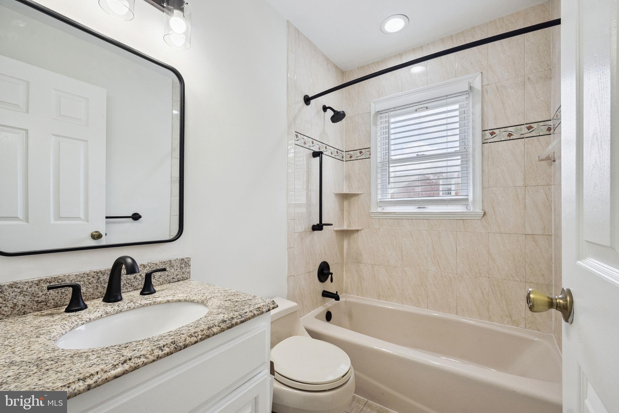 7035 Calamo Street Springfield, VA 22150 - Photo 19 of 39 Updated Bath #2 Designer Ceramic & Granite