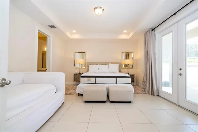 a bathroom with a bathtub and a sink
