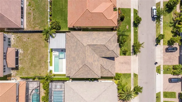 a view of a house with a patio