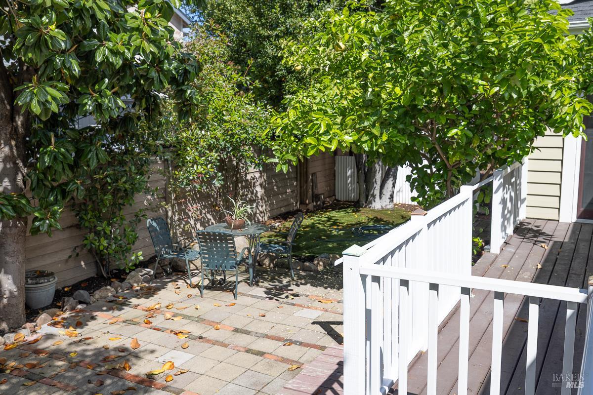 1685 West College Avenue Santa Rosa, CA 95401 - Photo 11 of 45 a view of backyard with a trees
