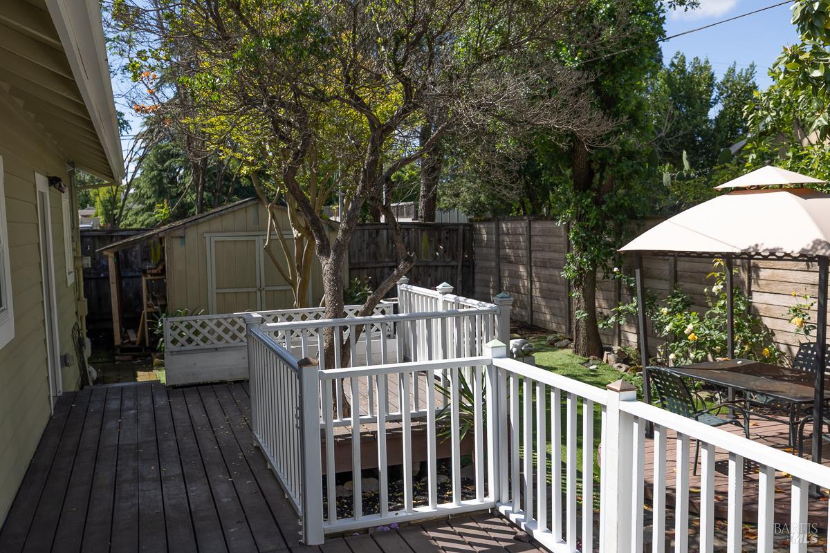 1685 West College Avenue Santa Rosa, CA 95401 - Photo 13 of 45 a view of a deck with furniture and wooden deck