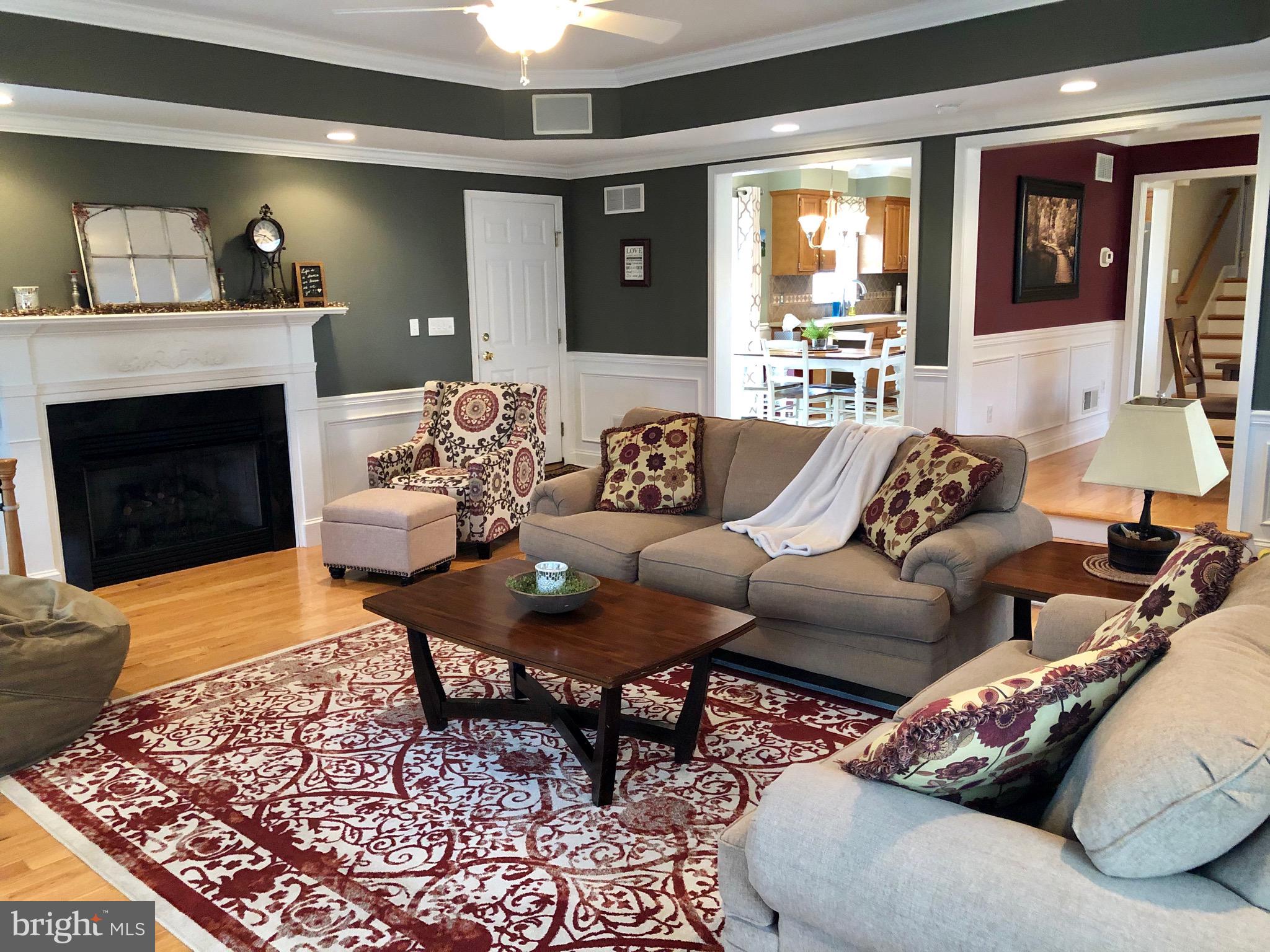 708 Millers Spring Road York, PA 17406 - Photo 8 of 45 Huge living/family room with gas fireplace