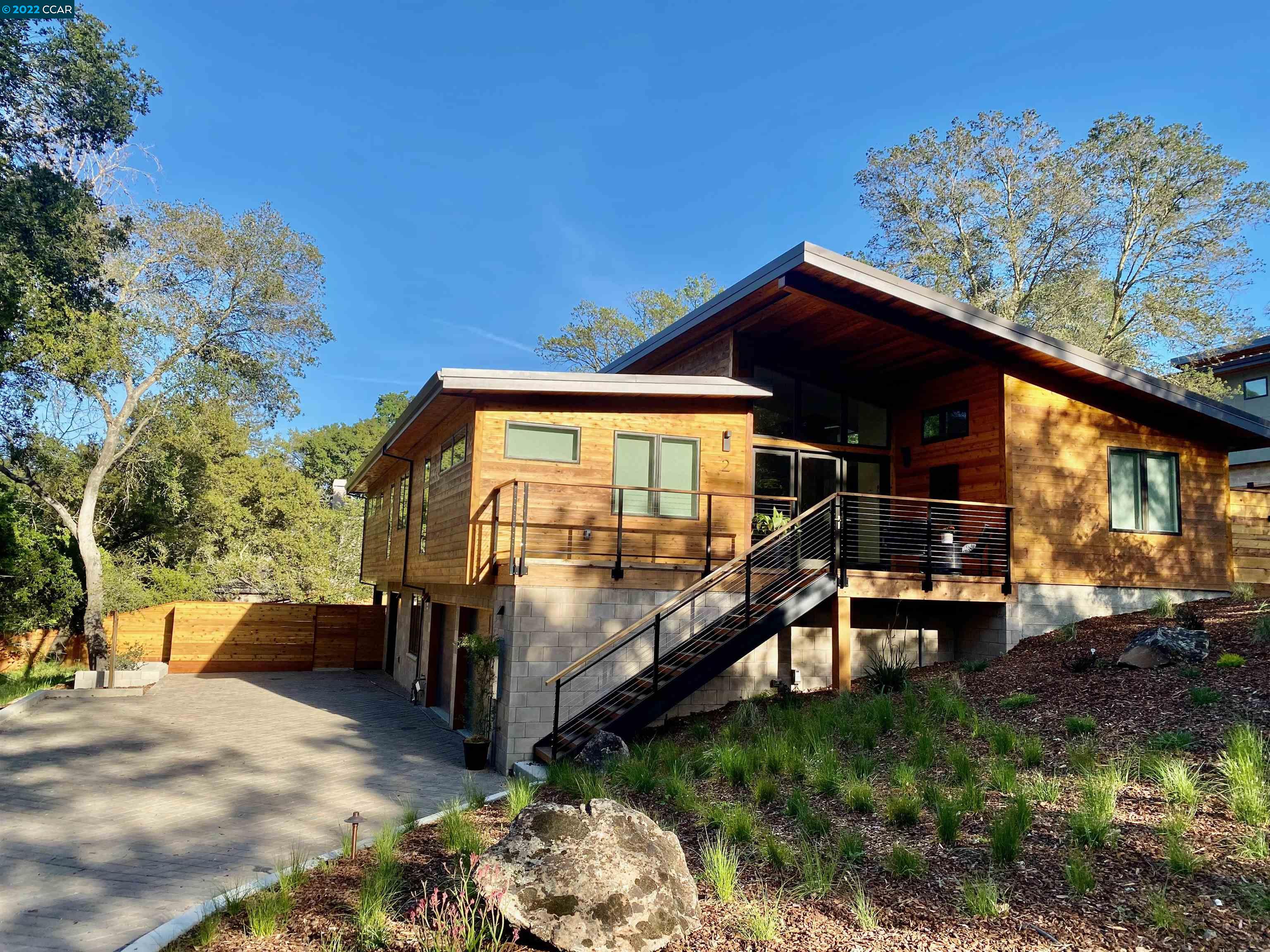 2 Clover Lane Lafayette, CA 94549 - Photo 1 of 1 a view of a house with a yard