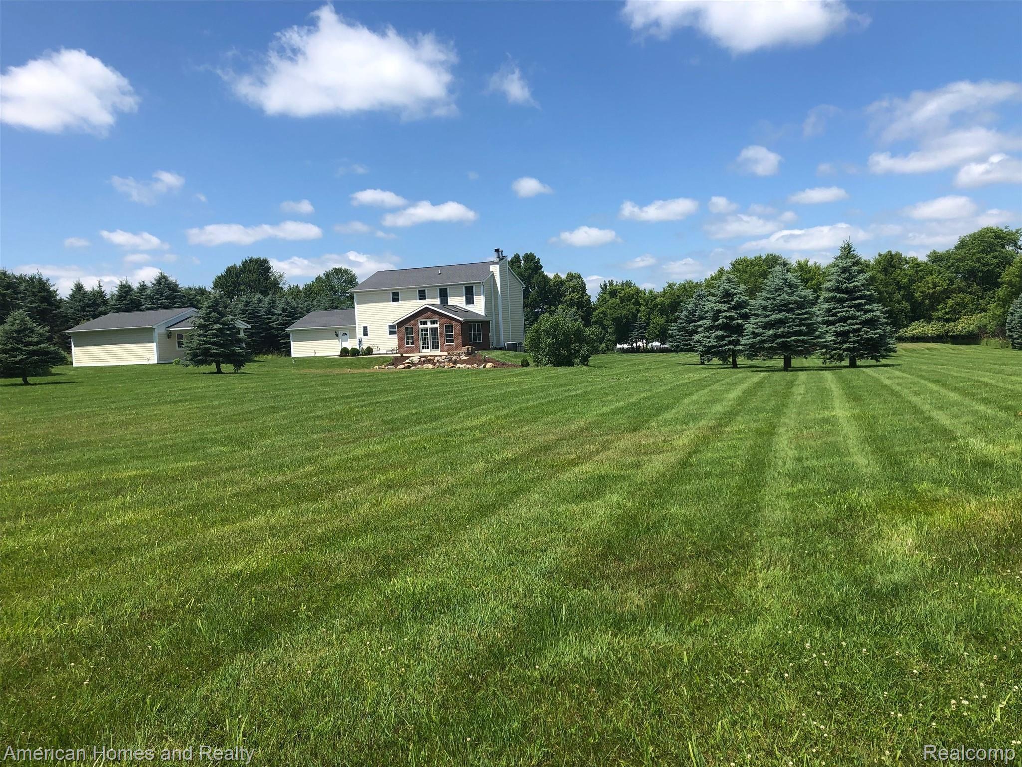 3073 Bolton Road Lapeer, MI 48446 - Photo 13 of 42 Back yard of 10acres