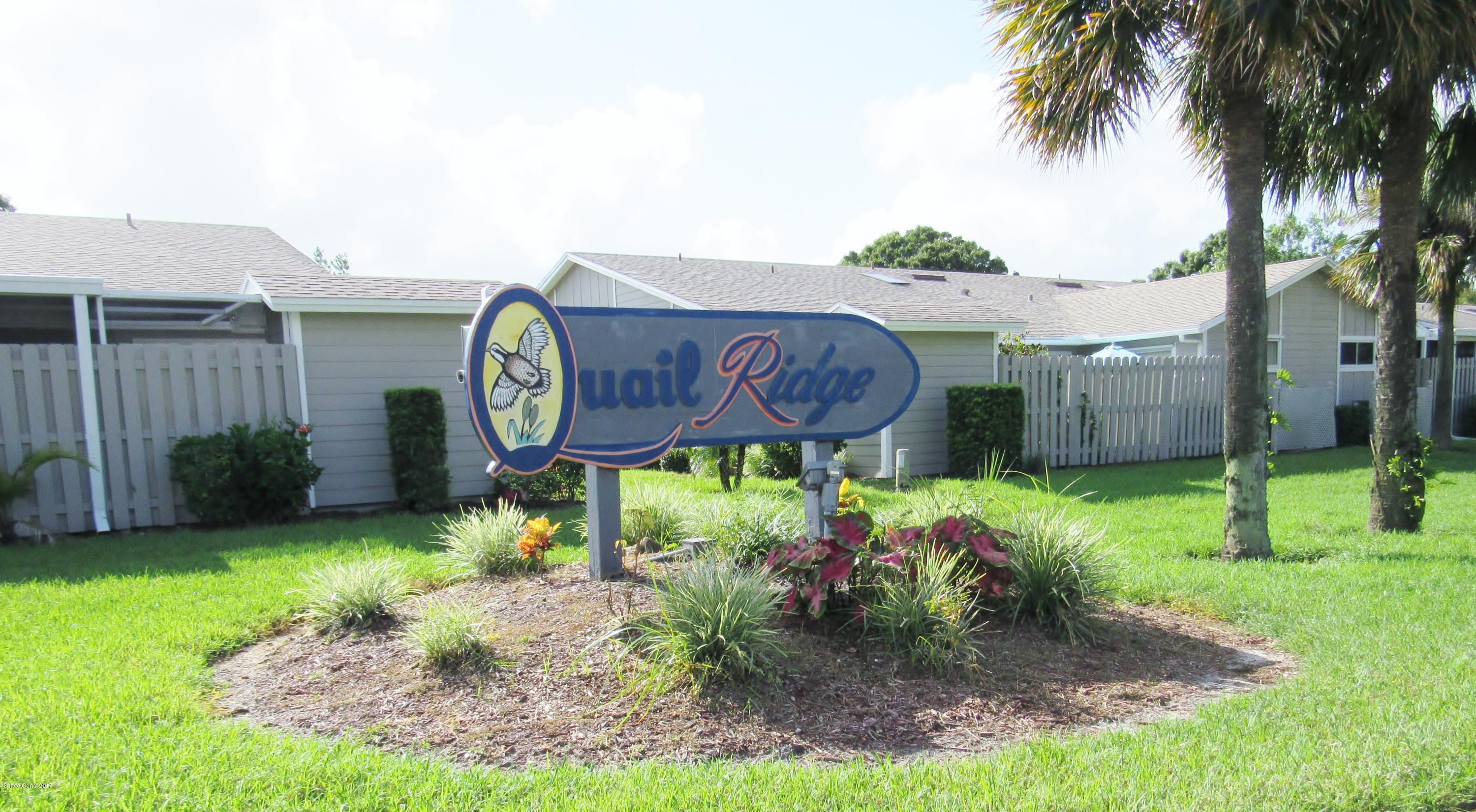 1937 Quail Ridge Court, Unit 102 Cocoa, FL 32926 - Photo 1 of 30 Entry