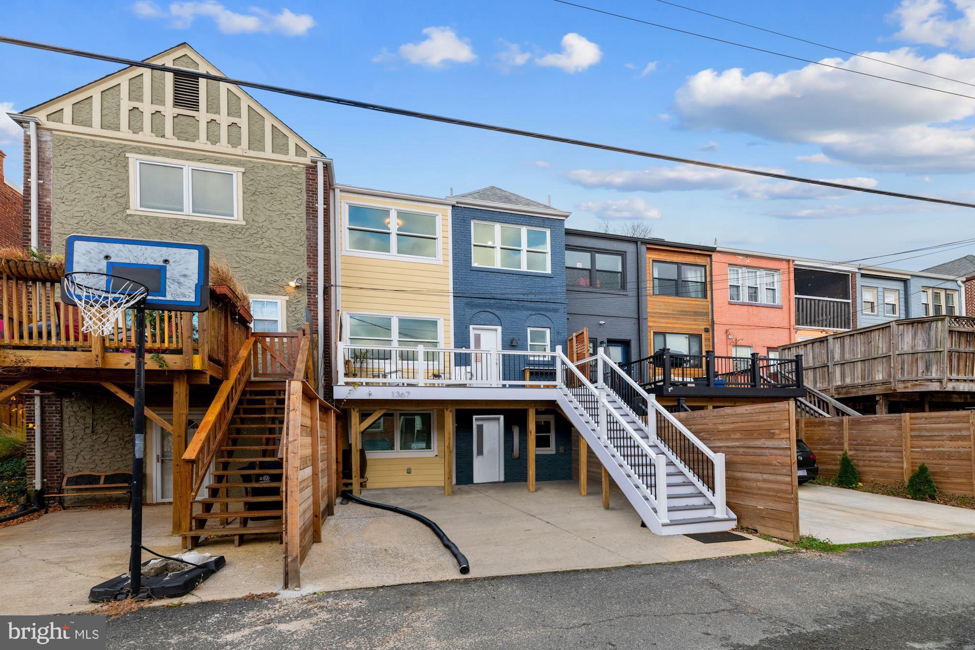 1367 Rittenhouse Street Northwest Washington, DC 20011 - Photo 38 of 41 Rear Exterior