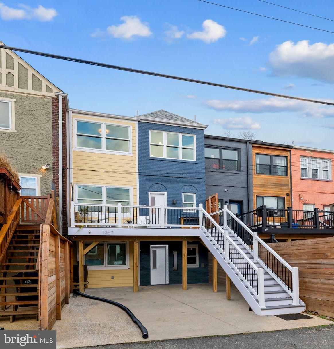 1367 Rittenhouse Street Northwest Washington, DC 20011 - Photo 39 of 41 Rear Exterior