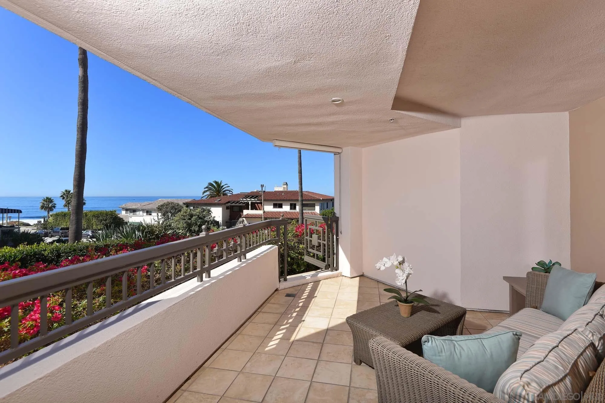 464 Prospect Street, Unit 101 La Jolla, CA 92037 - Photo 8 of 43 a view of balcony with furniture