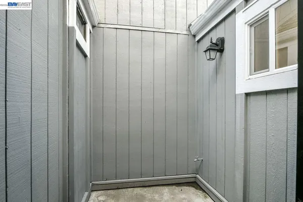 a view of a small space