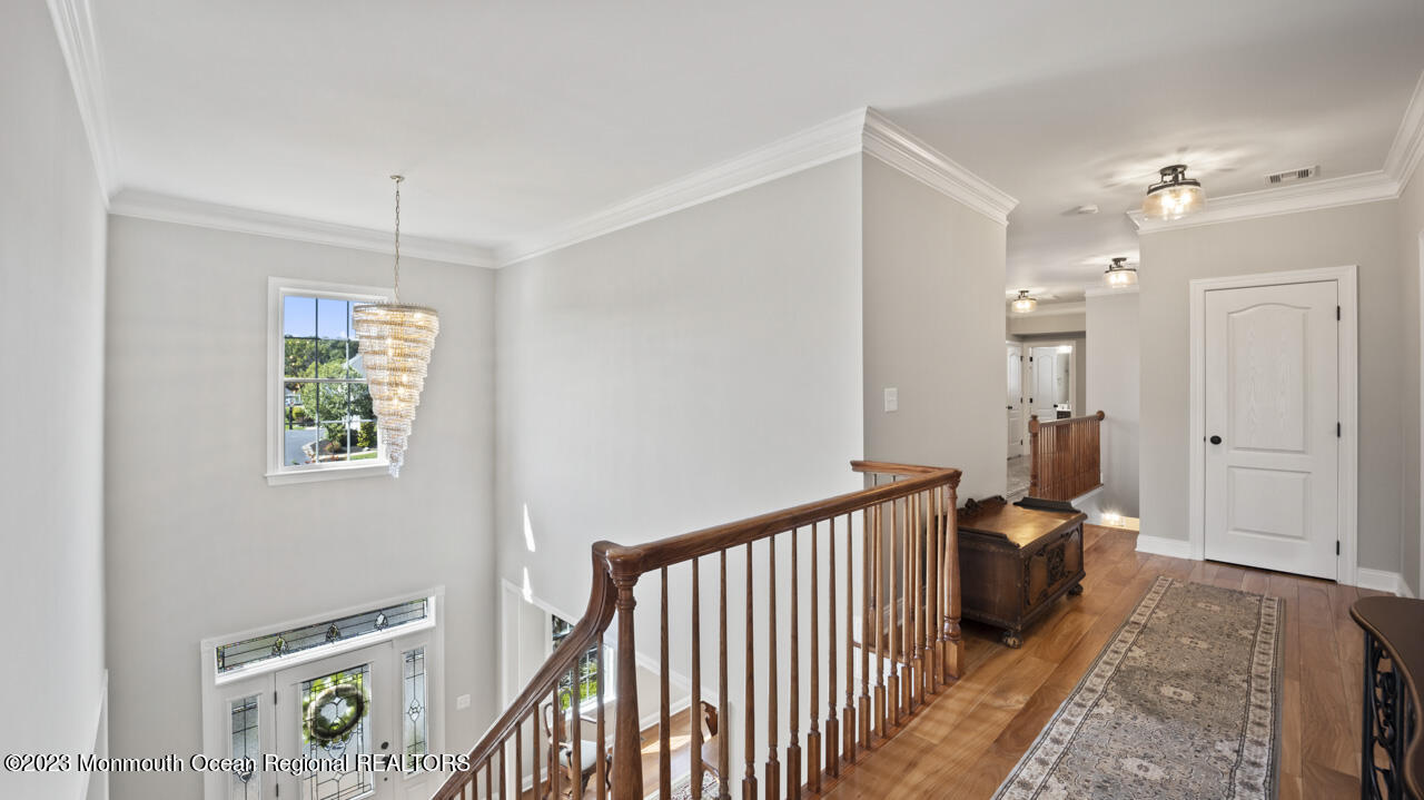 48 Weathervane Circle Cream Ridge, NJ 08514 - Photo 54 of 84 a view of a hallway view with staircase