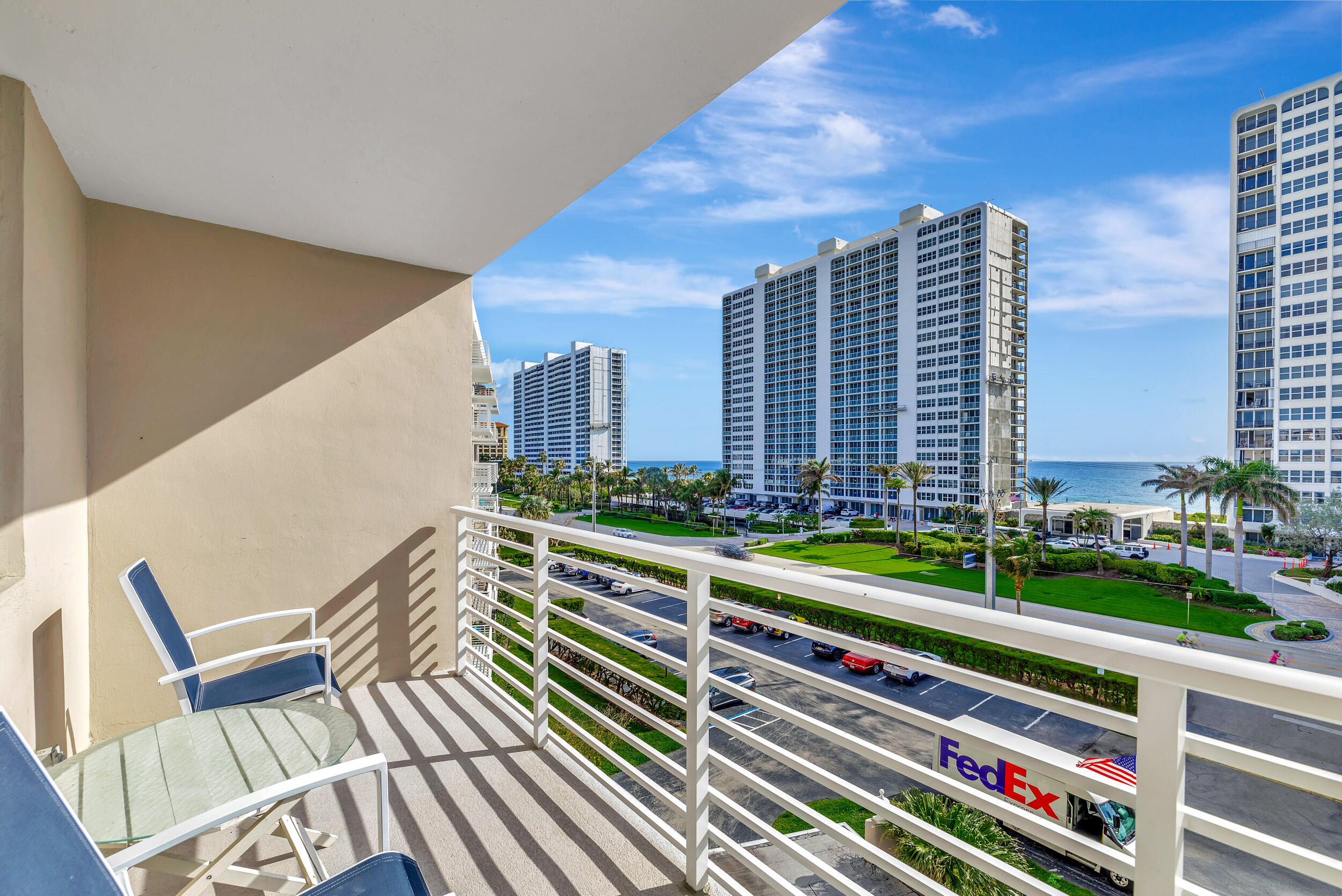 2851 South Ocean Boulevard, Unit 5L Boca Raton, FL 33432 - Photo 27 of 49 Balcony View