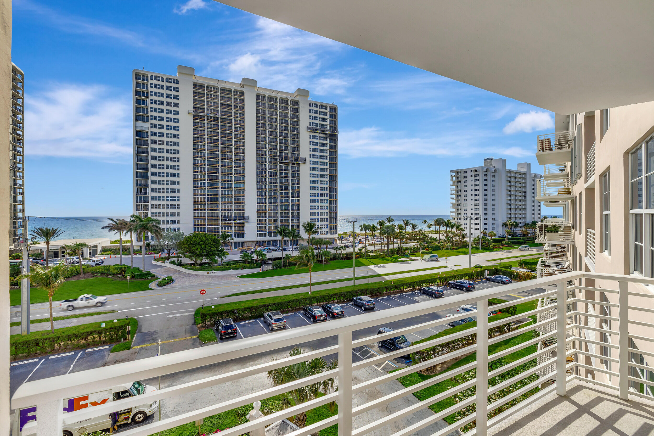 2851 South Ocean Boulevard, Unit 5L Boca Raton, FL 33432 - Photo 28 of 49 Balcony View