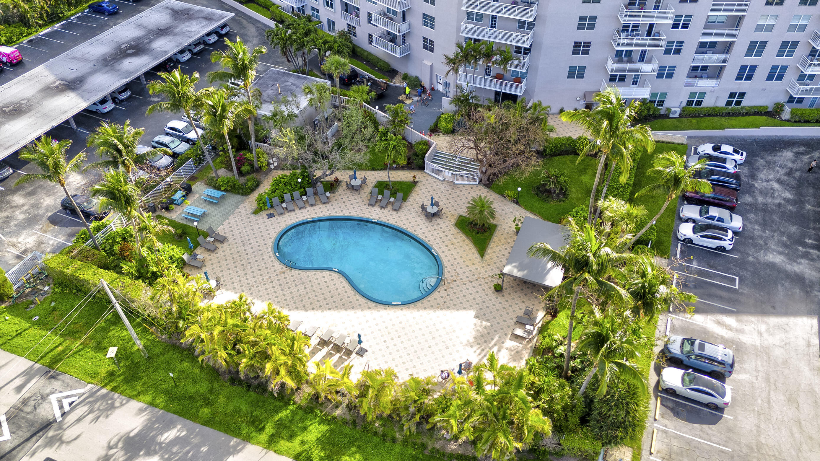 2851 South Ocean Boulevard, Unit 5L Boca Raton, FL 33432 - Photo 46 of 49 Aerial View