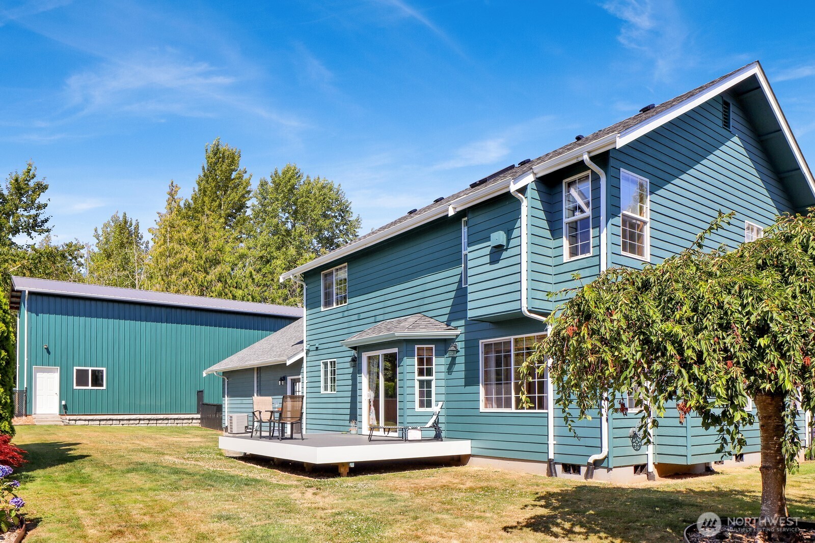 6149 Church Road Ferndale, WA 98248 - Photo 31 of 37 a front view of a house with a yard