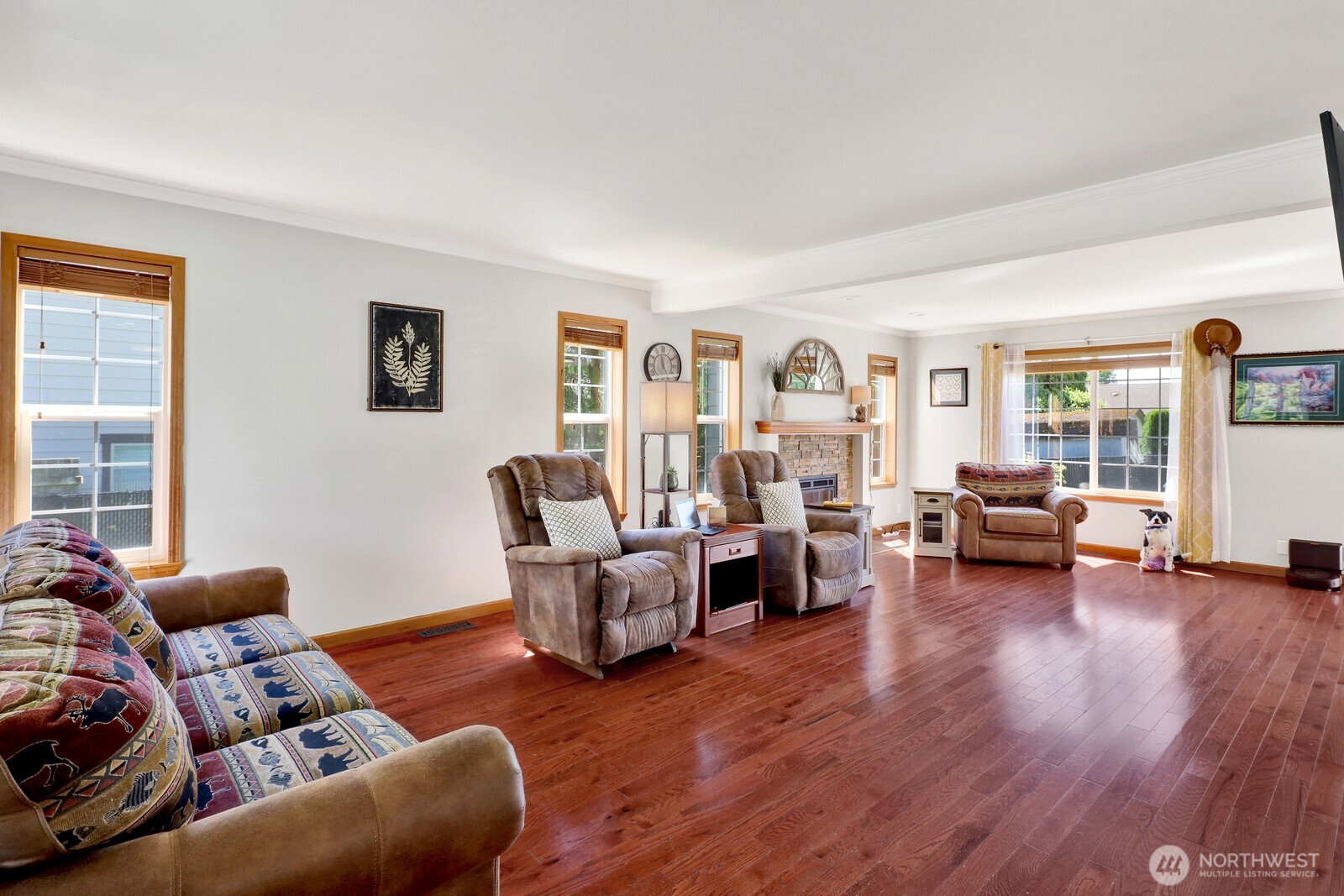 6149 Church Road Ferndale, WA 98248 - Photo 5 of 37 a living room with furniture and a wooden floor