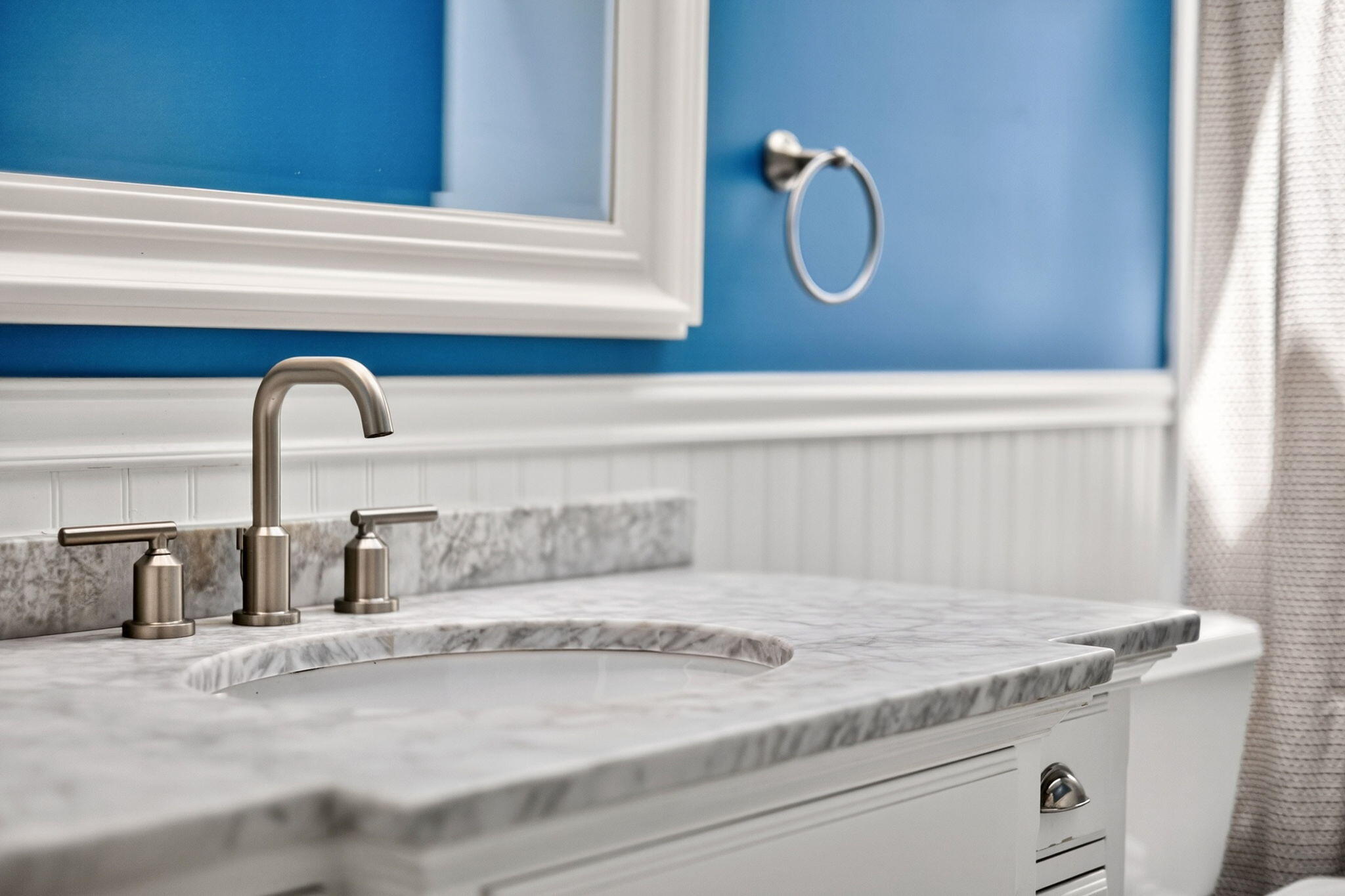 12 Sarah Lawrence Road Sandwich, MA 02563 - Photo 35 of 54 a bathroom with a sink and a mirror