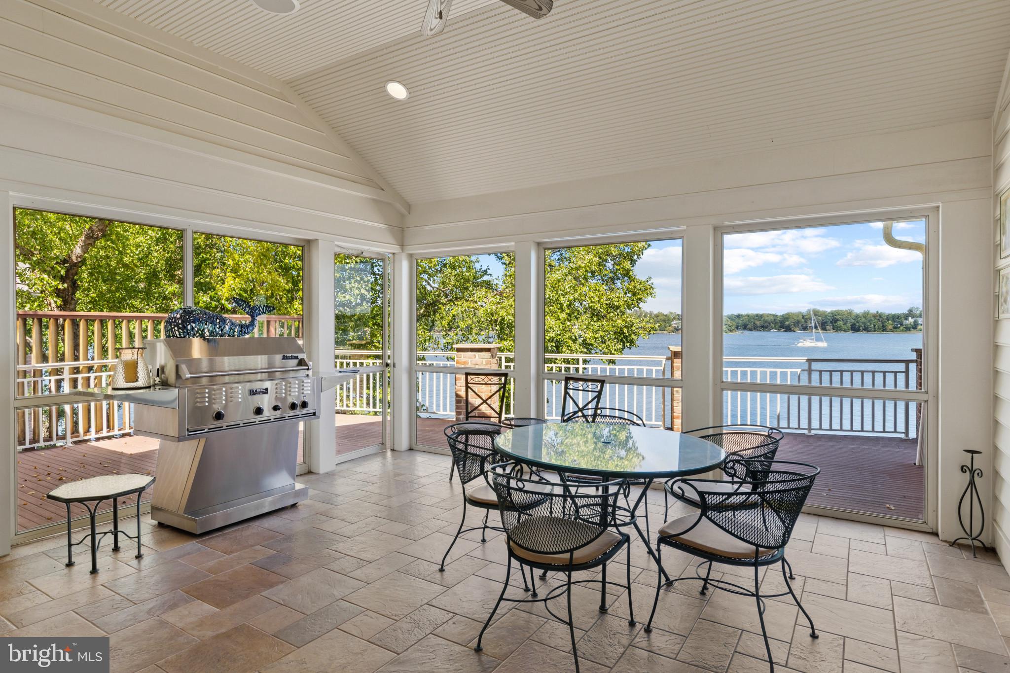 720 South River Landing Road Edgewater, MD 21037 - Photo 29 of 46 Screened porch