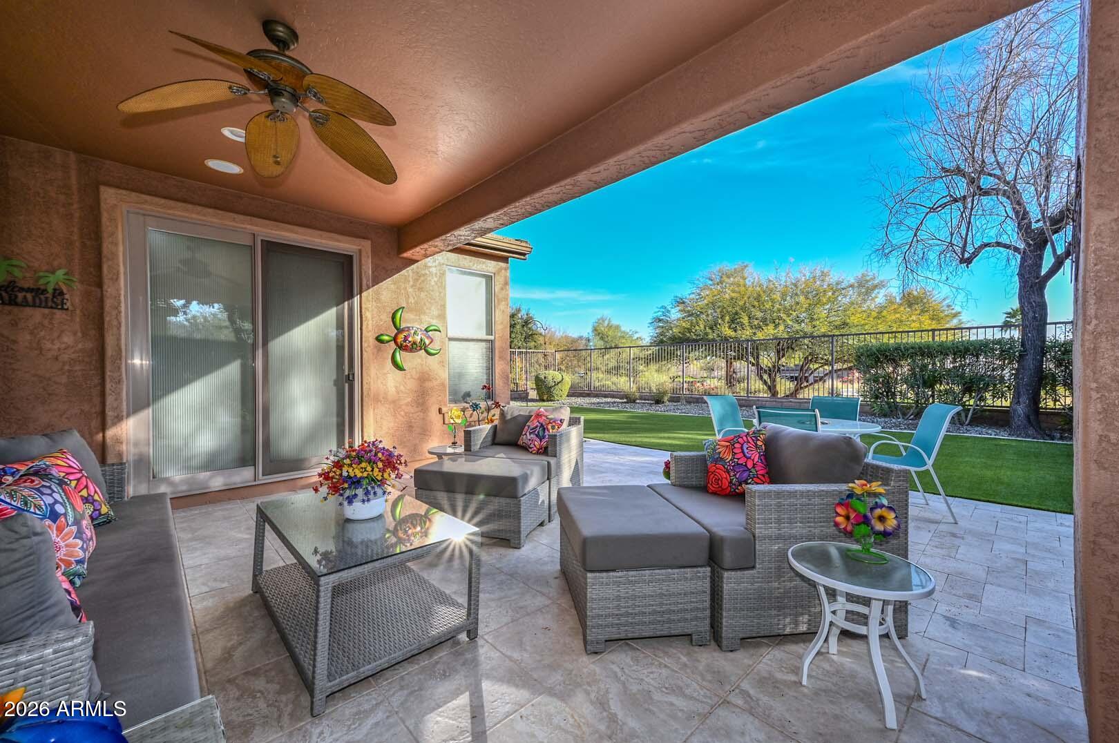 12917 West Red Fox Road Peoria, AZ 85383 - Photo 36 of 57 Covered Patio-Backyard