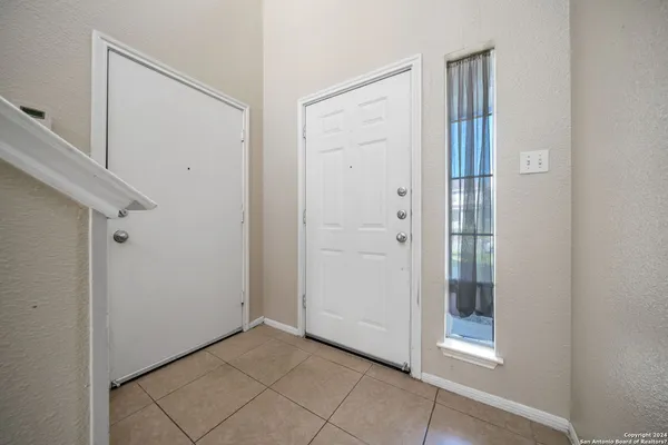 a view of an entryway space