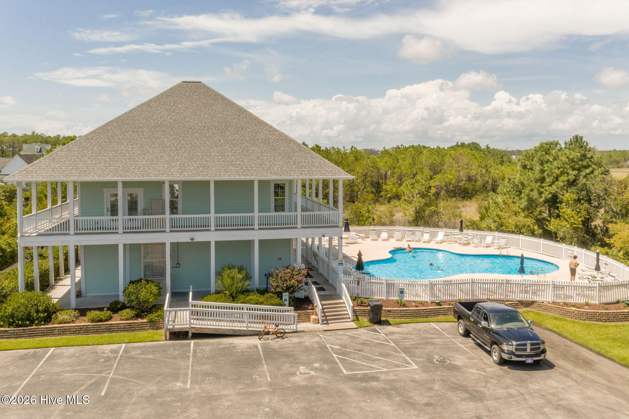 307 Ransom Brook Court Beaufort, NC 28516 - Photo 43 of 49 Clubhouse and Pool