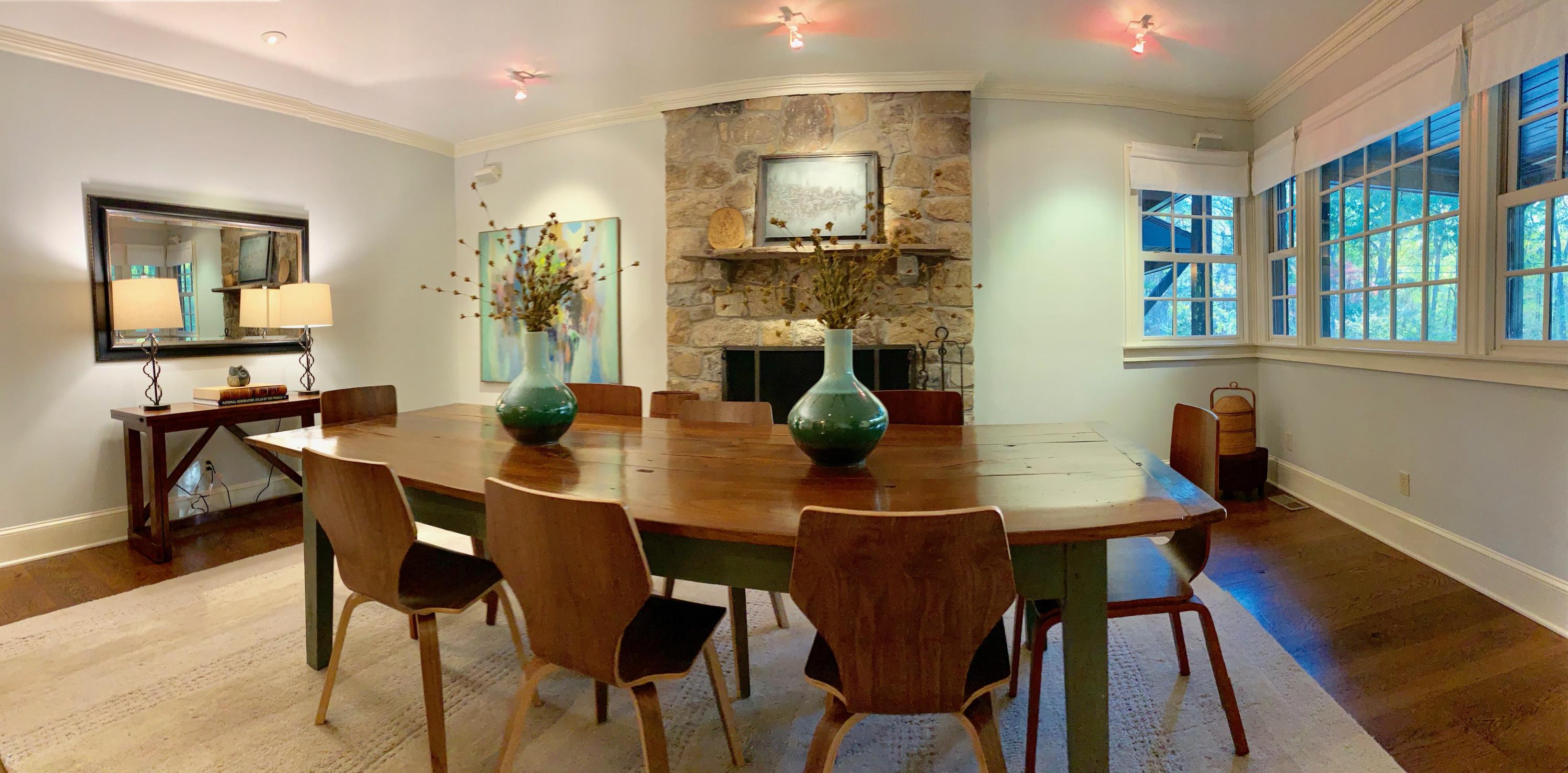 111 Old Kingdom Road Wilton, CT 06897 - Photo 11 of 57 a view of a dining room with furniture and wooden floor