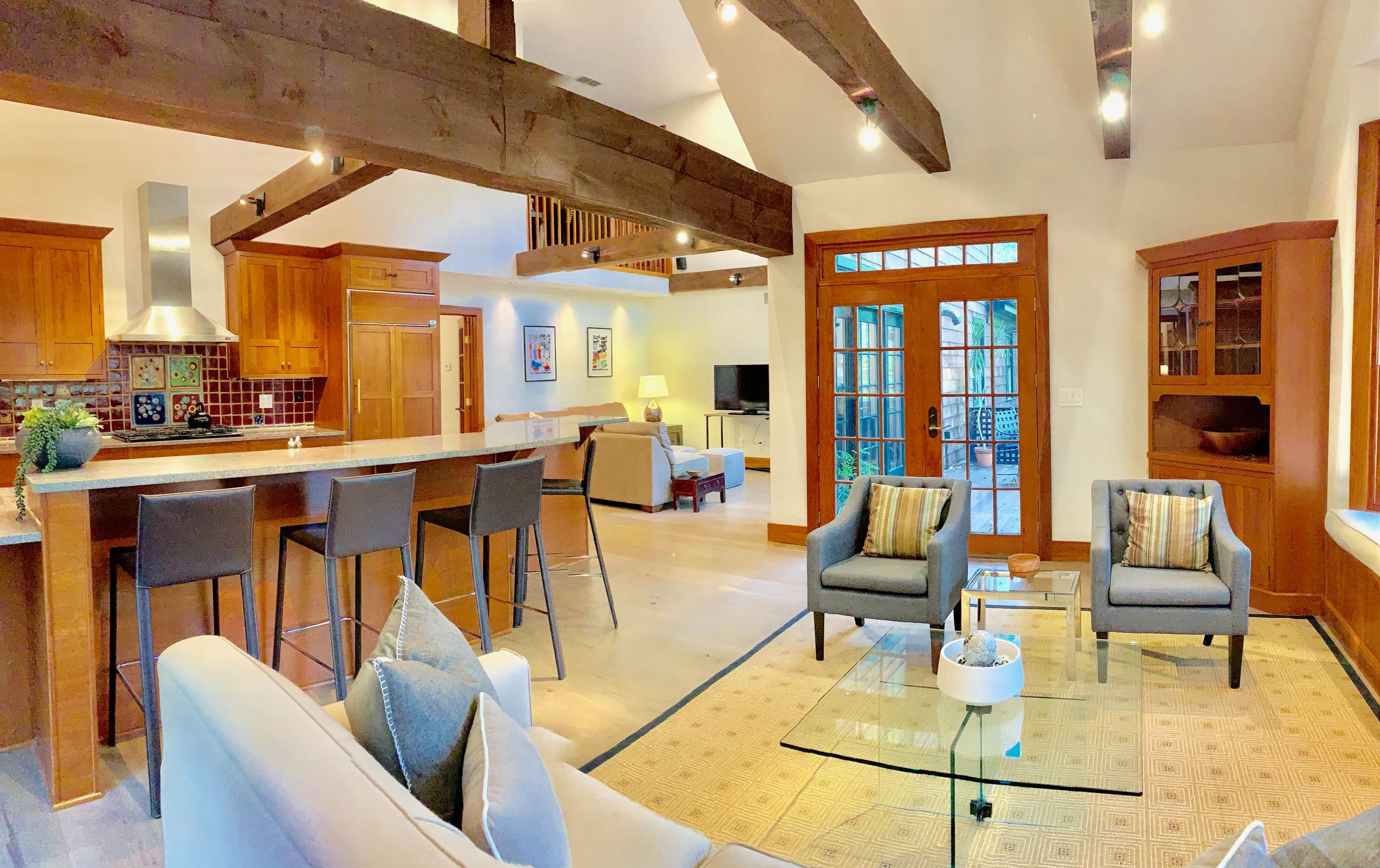 111 Old Kingdom Road Wilton, CT 06897 - Photo 21 of 57 a living room with furniture pool table and large windows